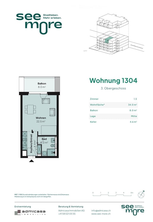 Wohnung in Zürich 2