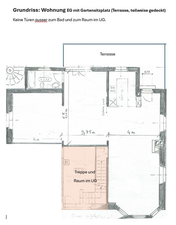 Wohnen in Villa mit Terrasse und Garten 9