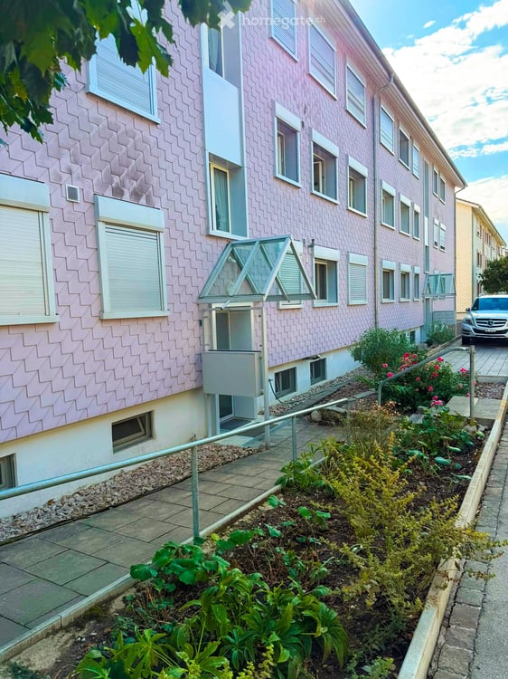 Charmante 3-Zimmer-Wohnung mit Südbalkon, Blick ins Grüne & Carport in Pratteln 1
