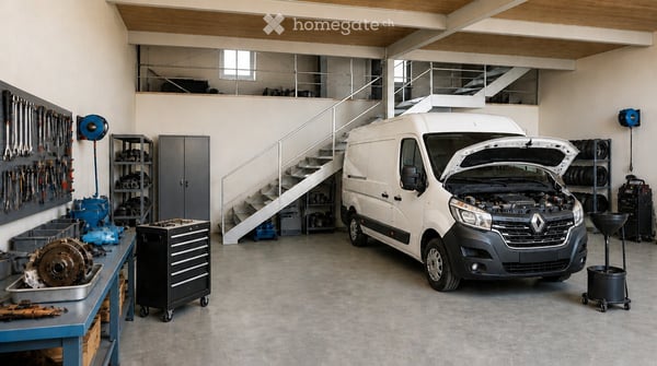 322 m² Gewerbehalle mit Tor, Büro und Galerie | Läufelfingen 3