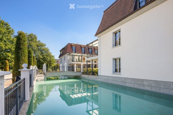 Eleganz am Weiher – modernes Wohnen in naturnaher Idylle mit Pool-Oase _ in Pfaffnau / LU 22