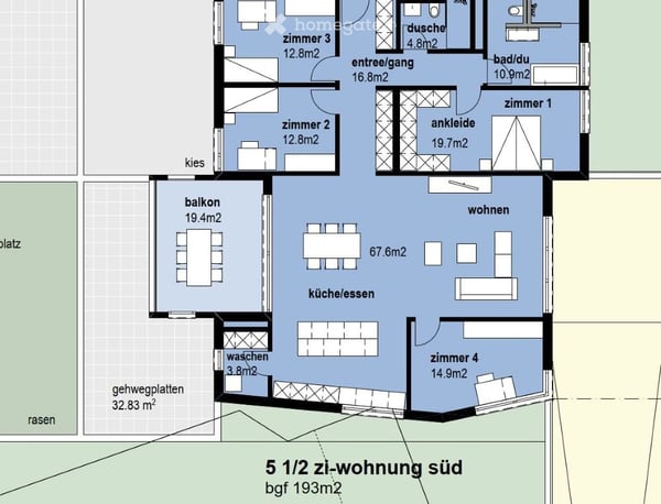 Wohnung in Visp 6