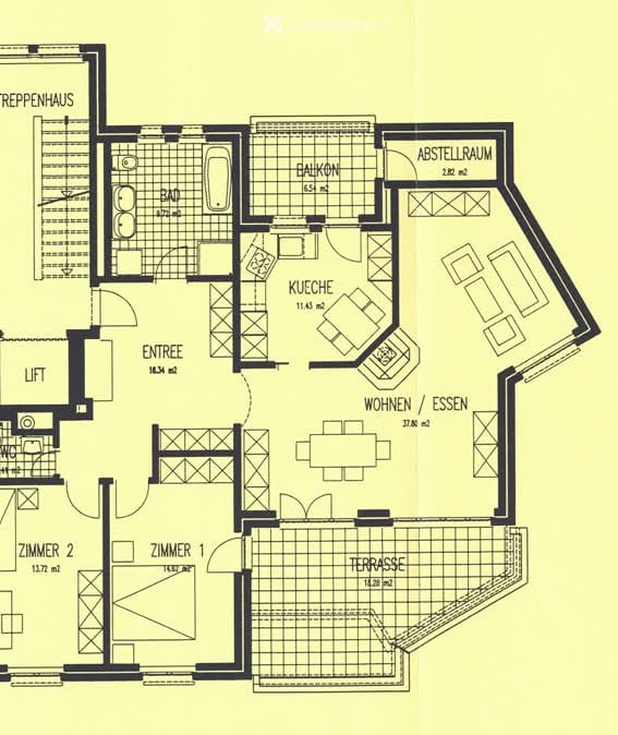 Helle, grosszügige 3½-Zimmerwohnung in Wil zu vermieten 19