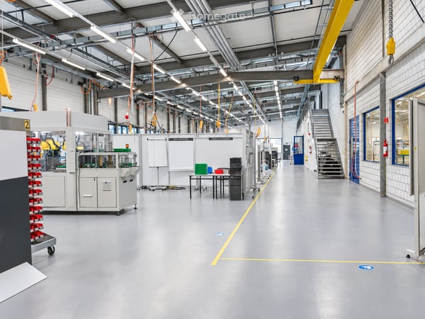 Site industriel moderne avec production, bureaux et salle blanche à louer à Gals/BE 9