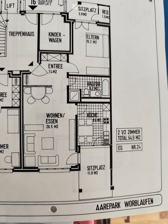 Wohnung in Worblaufen 7