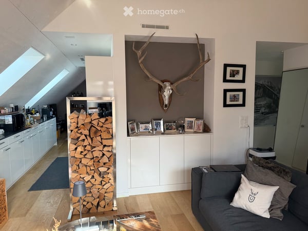 3,5 Zi. Dachwohnung in Lufingen 3