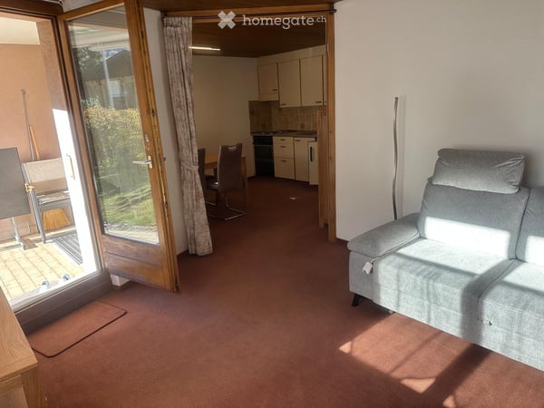 Gemütliche 1.5-Zimmer-Wohnung mit Terrasse und Garten in ruhiger Lage in Savognin 4