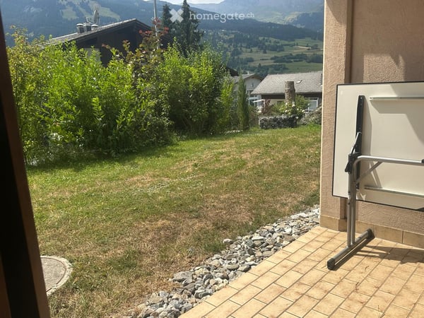 Gemütliche 1.5-Zimmer-Wohnung mit Terrasse und Garten in ruhiger Lage in Savognin 3