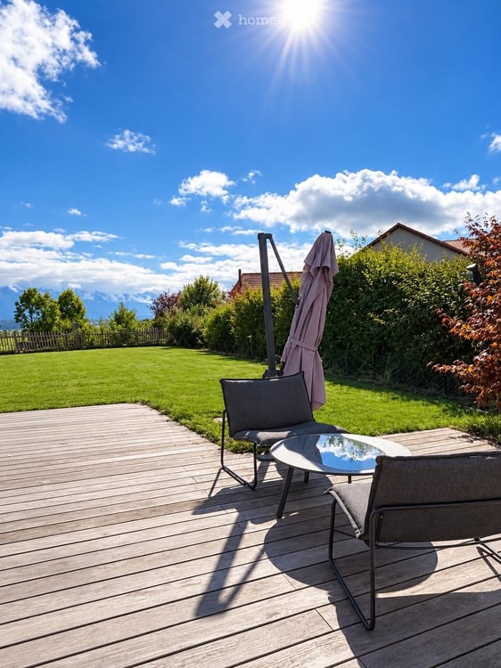 Magnifique villa de 6.5 pièces à Sorens avec vue : confort haut de gamme et efficience énergétique 20