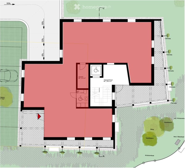 Praxis- Büro- Gewerberäume in Neubau-Projekt Widnau 2
