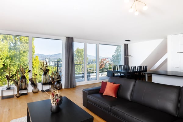 Lachen SZ – Möblierte Attikawohnung – Seesicht, Fitness, Sauna, Terrasse, Balkon, Ladestation 13