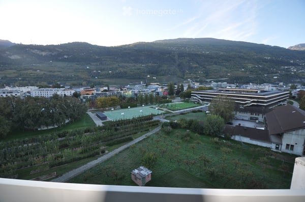 App. dernier étage à Sion 2