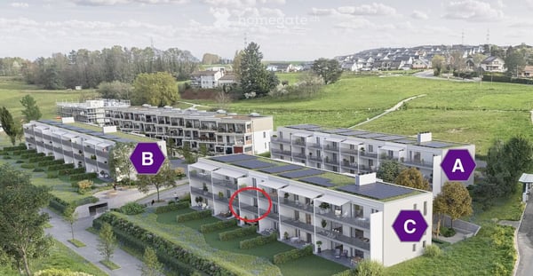 Brand-New 2.5-Room Apartment with Balcony – Bussigny