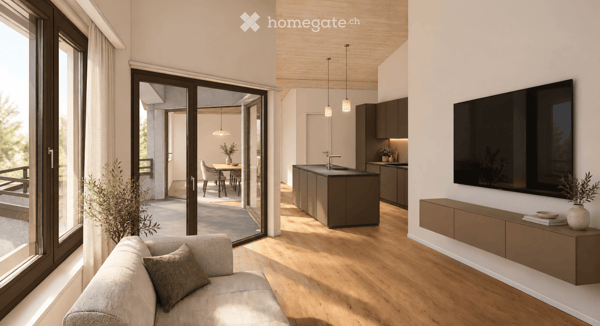 Maisonette-Wohnung in Römerswil LU