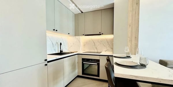 Appartement récemment rénové avec du mobilier moderne à Genève 7