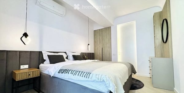 Appartement récemment rénové avec du mobilier moderne à Genève 2