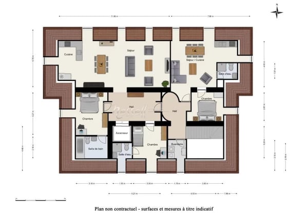 Charming apartment in a magnificent mansion 3