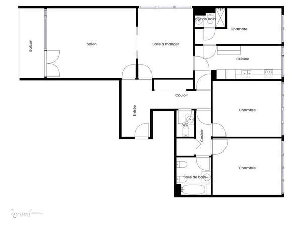 Elegant 1-room apartment in Champel 12