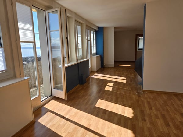 Grand appartement d'environ 120m² avec vue sur le lac et les Alpes - Premier loyer net offert 3