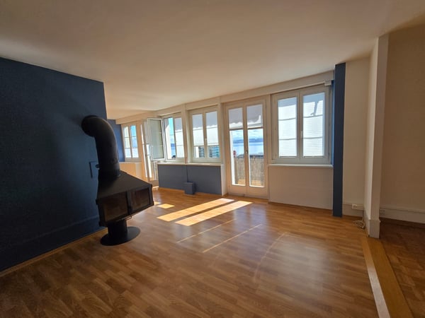 Grand appartement d'environ 120m² avec vue sur le lac et les Alpes - Premier loyer net offert 4