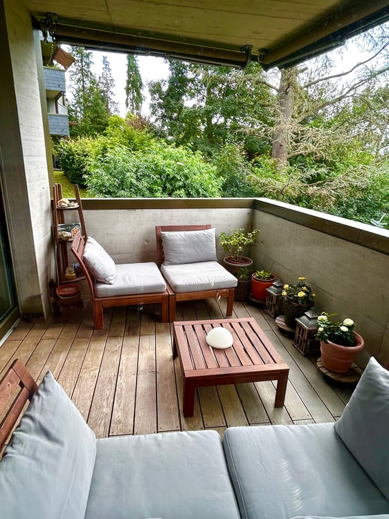 Moderne 3.5-Zimmer-Wohnung mit Balkonen und schöner Aussicht in Riehen 8