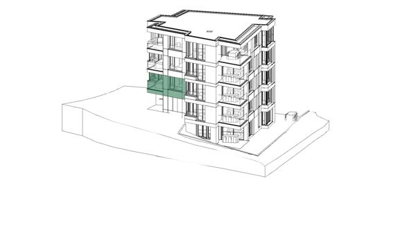 3.5-Zimmerwohnung mit Loggia und Pilatusblick – Neubauwohnung am Mozartweg in Hergiswil