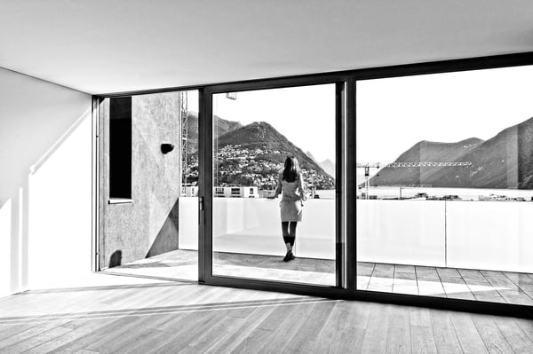 Attico di lusso con vista panoramica a Paradiso Lugano 2