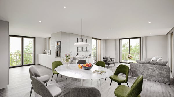 Exklusive 1.5 Zimmer Attikawohnung mit grosszügigen Aussenbereichen in Kilchberg 7