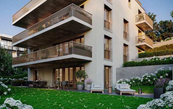 Exklusive 1.5-Zimmer-Gartenwohnung mit grosszügigem Sitzplatz und Garten in Kilchberg ZH 2