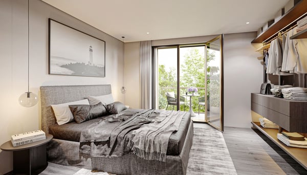 Exklusive 1.5-Zimmer-Gartenwohnung mit grosszügigem Sitzplatz und Garten in Kilchberg ZH 3