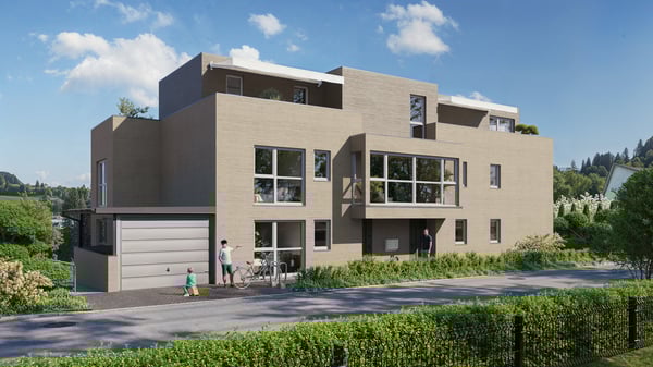 Bergsicht und Parkluft geniessen. Ländlich und urban wohnen! 6