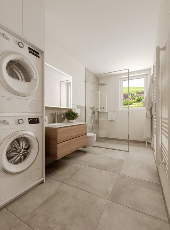 Bergsicht und Parkluft geniessen. Ländlich und urban wohnen! 4