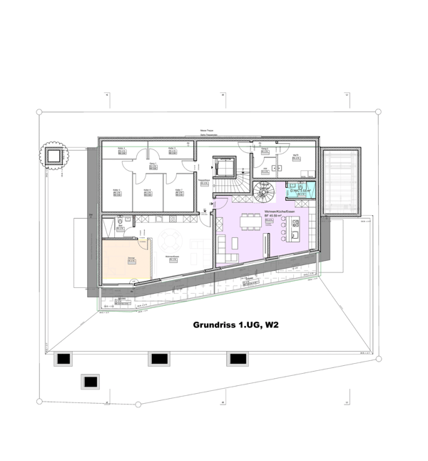 Bergsicht und Parkluft geniessen - 1.5-Zimmer-Maisonette-Wohnung 2