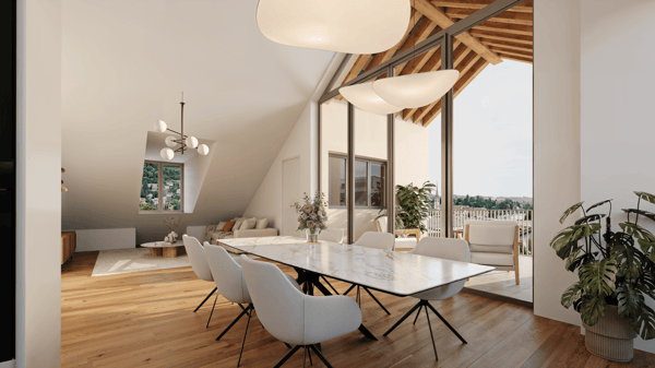 Charmante 3.5-Zimmer-Dachwohnung in Stein am Rhein – Neubau 2026 3