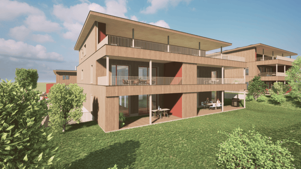 Gesundes, modernes Wohnen in 1.5-Zimmer-Neubau-Attikawohnung an ruhiger Lage in Wittenwil 4