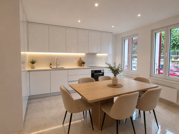 Magnifique appartement de 4 pièces entièrement rénové, idéalement situé 1