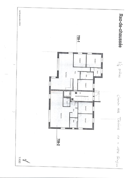Bel appartement de 3.5 pièces au rez avec jardin à Gingins 9