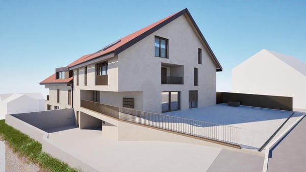 Nouvelle promotion à la location - Appartement Lot 1 de 3,5 pièces avec jardin 2