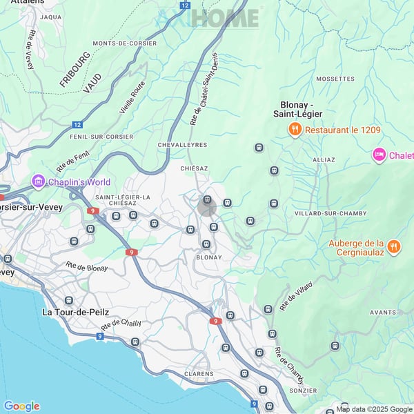 Parcelle à bâtir vue lac avec permis en force d'une villa individuelle 2