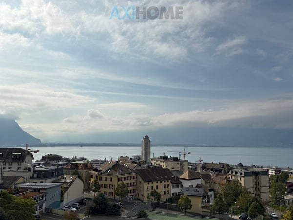 Une adresse privilégiée à Montreux ! 1.5 pièces vue lac avec balcon 1
