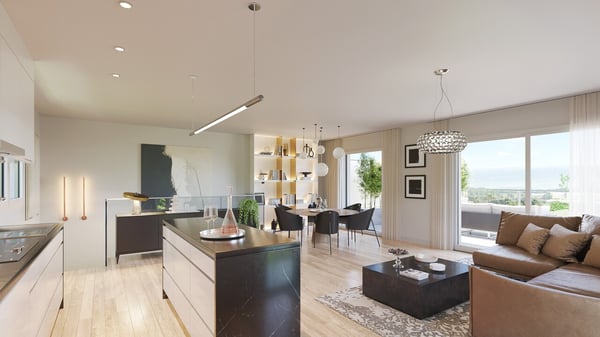 Résidence ATHOS - Attique de 183 m² PPE - 2 impressionnantes terrasses 2