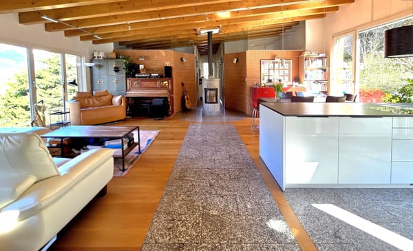 Villa d'architecte - 4.5 pces - 1'212 m2 terrain - Grône - EXCLUSIVITE 3