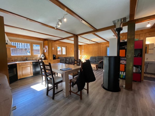 Maison 6.5 pces -Lourtier - Rés. principale ou secondaire -EXCLUSIVITE 6