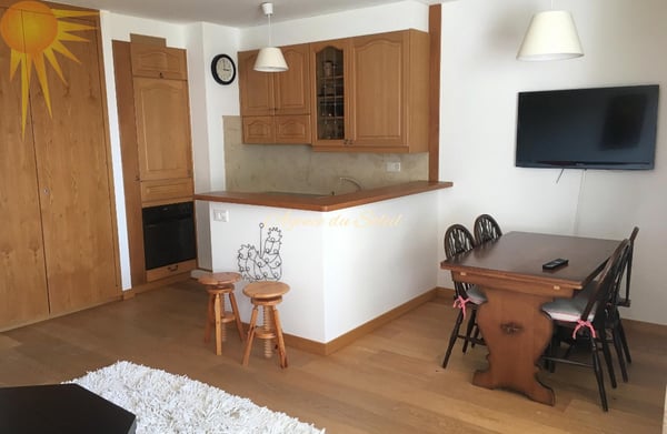 louer à l'année: Très joli appartement de 1.5 pièces avec une magnifique vue sur les Alpes Valaisannes ! 3