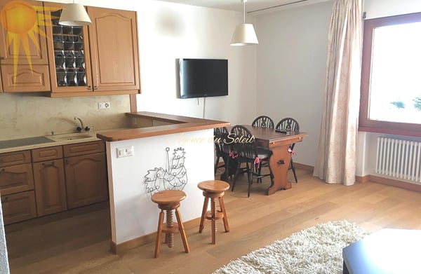 louer à l'année: Très joli appartement de 1.5 pièces avec une magnifique vue sur les Alpes Valaisannes ! 5