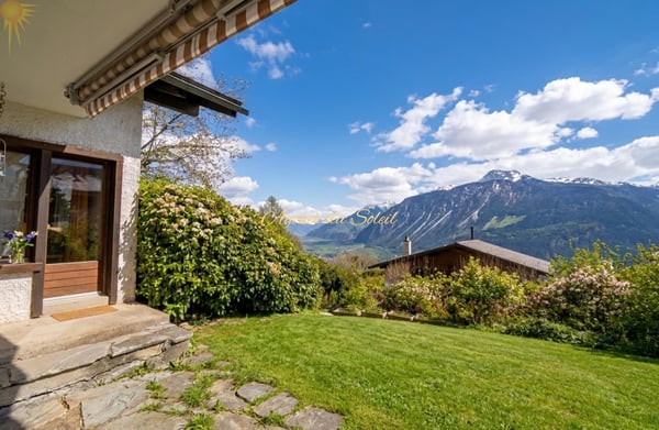En Exclusivité ! Adorable maison comprenant 2 appartements séparés, à 5 minutes en voiture de Crans-Montana ! 4