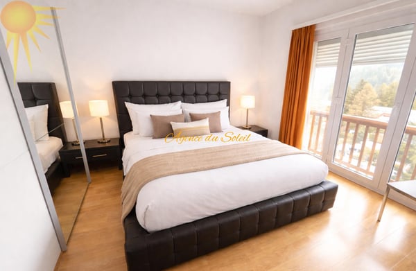À louer pour la saison d'hiver : Bel appartement 2.5 pièces au bord du golf Severiano Ballesteros ! 6