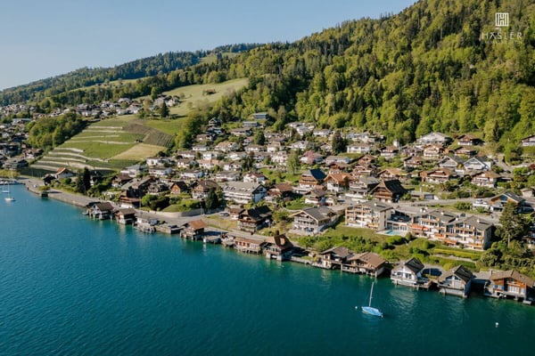 2-Familienhaus mit Panoramablick auf Thunersee und Alpenkette 2