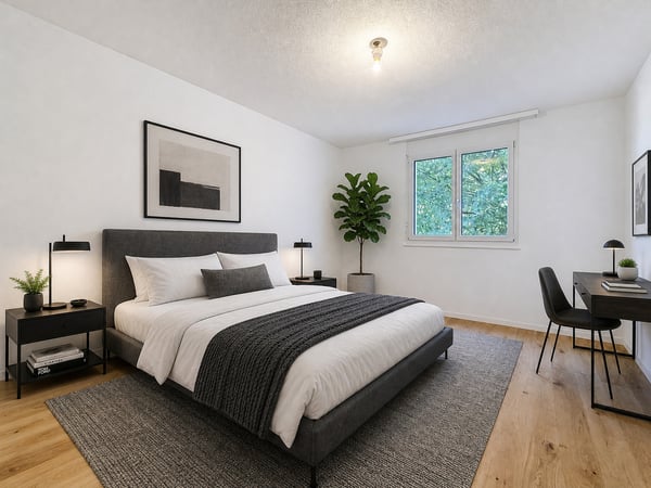 Très bel appartement rénové de 3.5 pces avec jardin 8