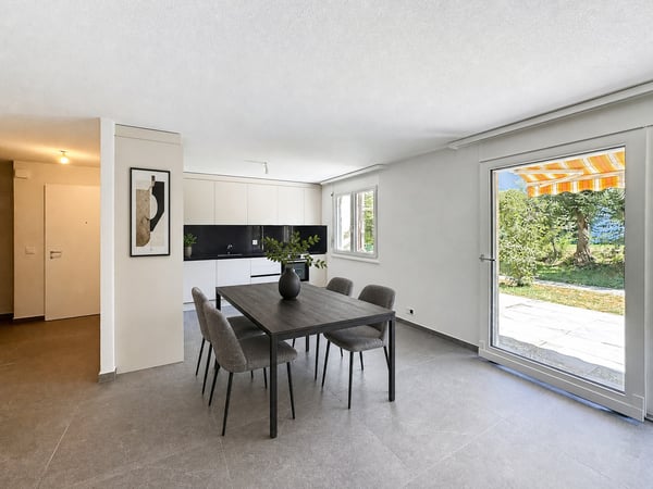 Très bel appartement rénové de 4.5 pces avec jardin 6